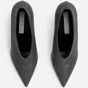 STELLA MCCARTNEY GRAY WOVEN PUMPS WOMENS Sz 36